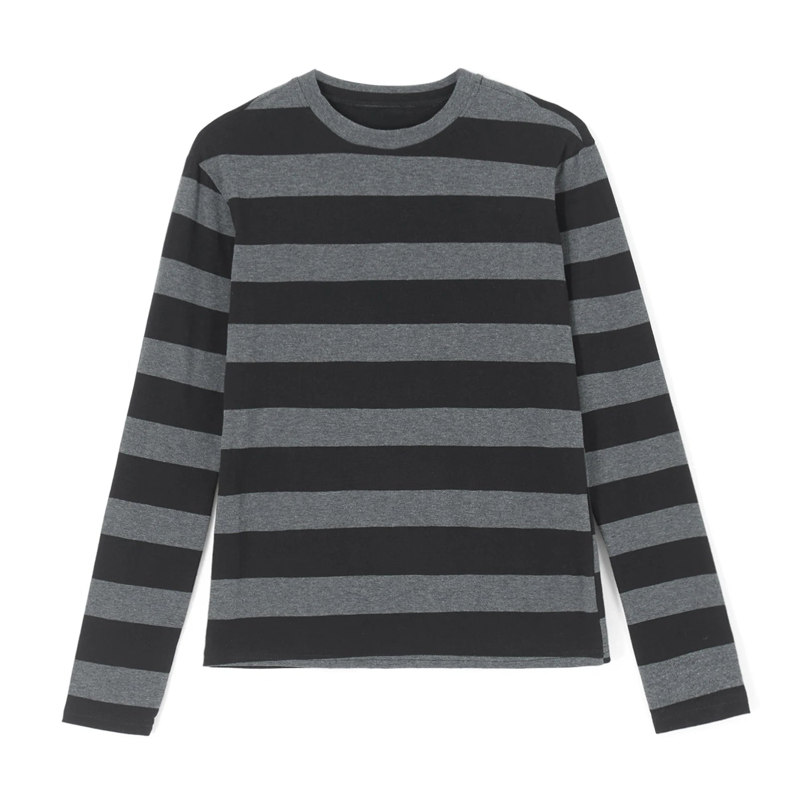 Women Teen Girls Fairy Grunge Y2k Long Sleeve Baggy Shirt Tops Striped Baby Tees Vintage Streetwear T-Shirt Autumn Clothes